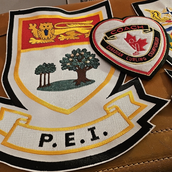 Vintage 1980's P. E. I Large Stitched Patch | Size OS - Picture 3 of 7